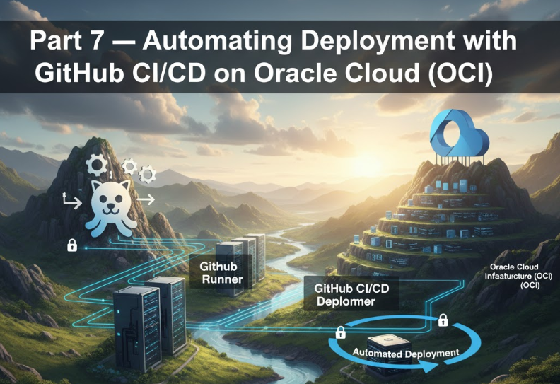 Automating Deployment with GitHub CI/CD on Oracle Cloud (OCI)
